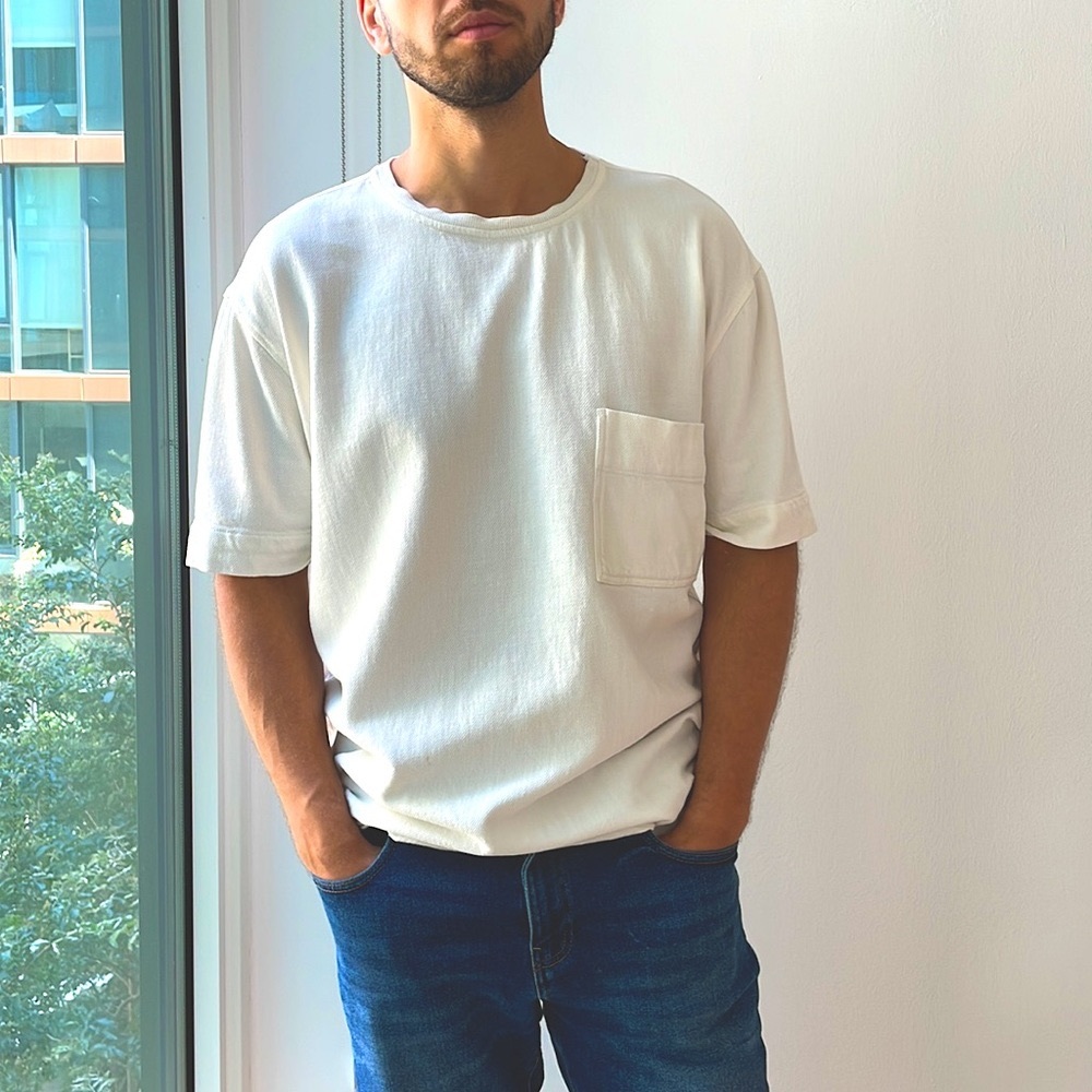 Zara Relaxid Fit heavy bag Tshirt